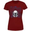 Star Wars The Mandalorian Schematics Women's T-Shirt - Burgundy 1 Star Wars The Mandalorian Schematics Women's T-Shirt - Burgundy -Fashion Clothing Shop 14264300 1065025459397296