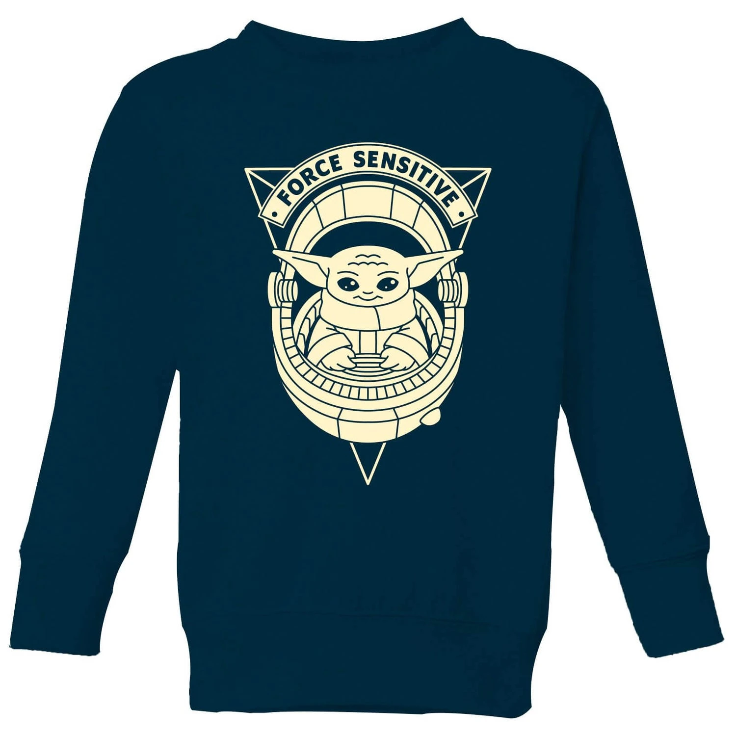 Star Wars The Mandalorian Force Sensitive Kids' Sweatshirt - Navy 3 Star Wars The Mandalorian Force Sensitive Kids' Sweatshirt - Navy