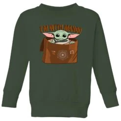 Star Wars The Mandalorian I'm With Mando Kids' Sweatshirt - Green