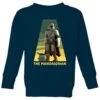 Star Wars The Mandalorian Artistic Pose Kids' Sweatshirt - Navy 1 Star Wars The Mandalorian Artistic Pose Kids' Sweatshirt - Navy -Fashion Clothing Shop 14264581 3045027079537054