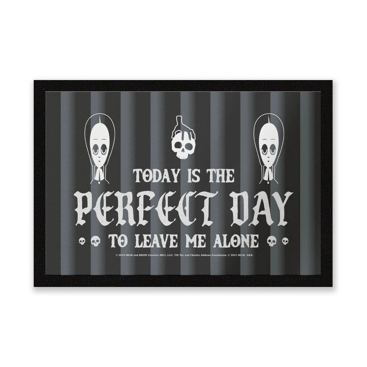 The Addams Family Today Is The Perfect Day To Leave Me Alone Entrance Mat 3 The Addams Family Today Is The Perfect Day To Leave Me Alone Entrance Mat