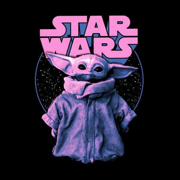 The Mandalorian Grogu The Child Men's T-Shirt - Black 4 The Mandalorian Grogu The Child Men's T-Shirt - Black - Image 2